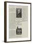 Unpublished Letters of Samuel Taylor Coleridge-null-Framed Giclee Print