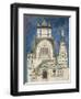 Unrealised Design for a Church at Talashkono, 1899-Mikhail Aleksandrovich Vrubel-Framed Giclee Print