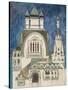 Unrealised Design for a Church at Talashkono, 1899-Mikhail Aleksandrovich Vrubel-Stretched Canvas