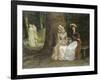 Unrequited Love - a Scene from Much Ado About Nothing, 1880-William Oliver-Framed Giclee Print