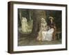 Unrequited Love - a Scene from Much Ado About Nothing, 1880-William Oliver-Framed Giclee Print