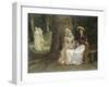 Unrequited Love - a Scene from Much Ado About Nothing, 1880-William Oliver-Framed Giclee Print