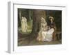 Unrequited Love, a Scene from Much Ado About Nothing-William Oliver-Framed Giclee Print