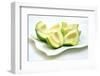 Unripe Mango Pieces-2-highviews-Framed Photographic Print