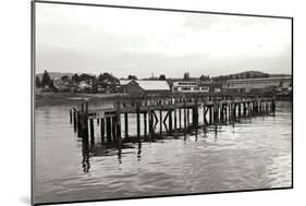 Unsafe Dock BW-Dana Styber-Mounted Photographic Print