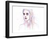 Unsaid Things-Agnes Cecile-Framed Art Print