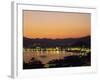 unset over Marmaris Harbor, Turquoise Coast, Turkey-Ellen Clark-Framed Photographic Print
