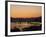 unset over Marmaris Harbor, Turquoise Coast, Turkey-Ellen Clark-Framed Photographic Print