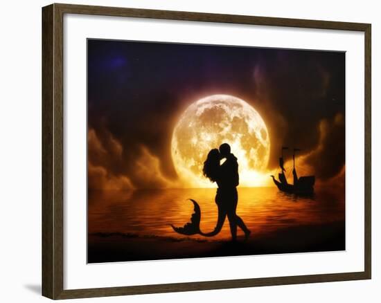 Unspoken-Julie Fain-Framed Art Print