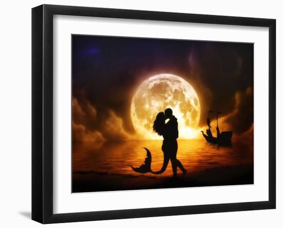 Unspoken-Julie Fain-Framed Art Print