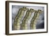 Unstable Economy, Conceptual Image-Victor De Schwanberg-Framed Premium Photographic Print