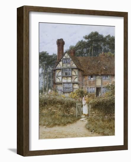 Unstead Farm, Godalming-Helen Allingham-Framed Giclee Print