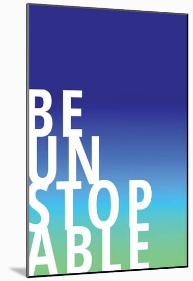 Unstoppable-null-Mounted Poster