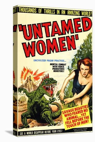 Untamed Women, 1952-null-Stretched Canvas