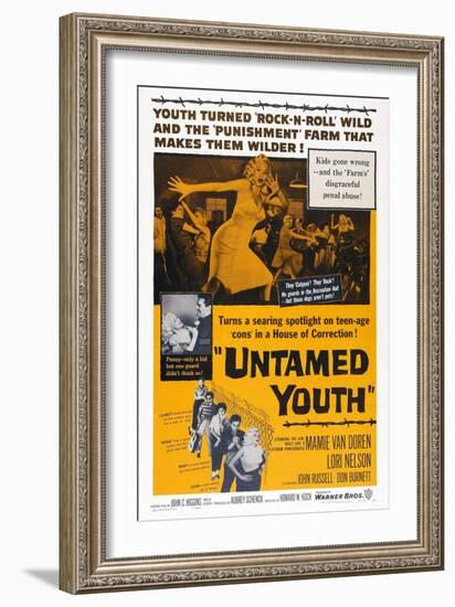 Untamed Youth, 1957-null-Framed Art Print