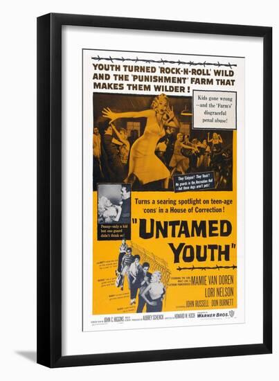 Untamed Youth, 1957-null-Framed Art Print