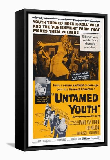 Untamed Youth, 1957-null-Framed Stretched Canvas