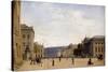 Unter Den Linden, Berlin, 1836-Eduard Gartner-Stretched Canvas