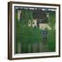 Unterach Manor on the Attersee Lake, Austria, 1915-1916-Gustav Klimt-Framed Giclee Print