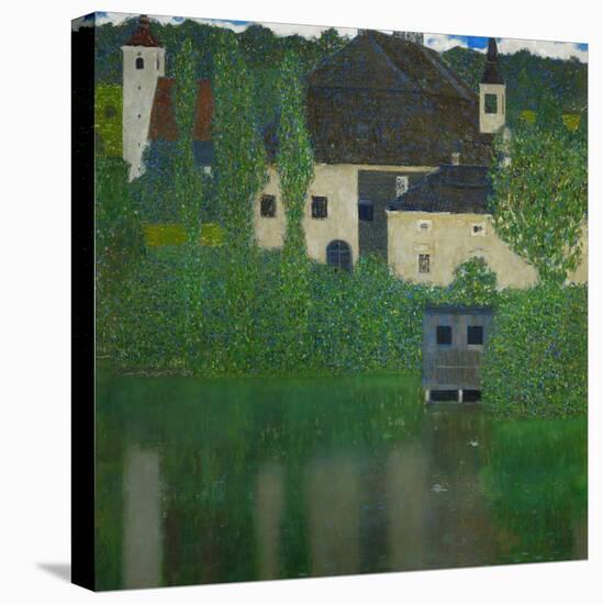 Unterach Manor on the Attersee Lake, Austria, 1915-1916-Gustav Klimt-Stretched Canvas