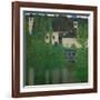 Unterach Manor on the Attersee Lake, Austria, 1915-1916-Gustav Klimt-Framed Giclee Print