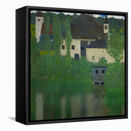 Unterach Manor on the Attersee Lake, Austria, 1915-1916-Gustav Klimt-Framed Stretched Canvas