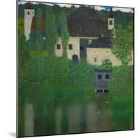 Unterach Manor on the Attersee Lake, Austria, 1915-1916-Gustav Klimt-Mounted Giclee Print