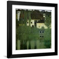 Unterach Manor on the Attersee Lake, Austria-Gustav Klimt-Framed Art Print