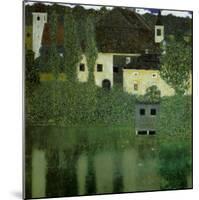 Unterach Manor on the Attersee Lake, Austria-Gustav Klimt-Mounted Art Print