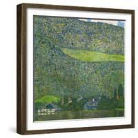 Unterach on Lake Attersee, Austria, 1915-Gustav Klimt-Framed Giclee Print