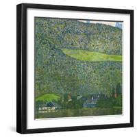 Unterach on Lake Attersee, Austria, 1915-Gustav Klimt-Framed Giclee Print