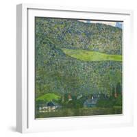 Unterach on Lake Attersee, Austria, 1915-Gustav Klimt-Framed Giclee Print