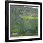 Unterach on Lake Attersee, Austria, 1915-Gustav Klimt-Framed Giclee Print