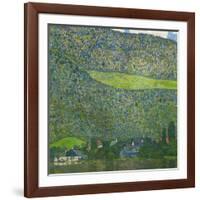 Unterach on Lake Attersee, Austria, 1915-Gustav Klimt-Framed Giclee Print