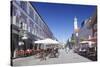 Untermarkt Marketplace, Maria Hilf Church, and Street Cafes-Markus Lange-Stretched Canvas