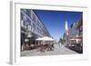 Untermarkt Marketplace, Maria Hilf Church, and Street Cafes-Markus Lange-Framed Photographic Print