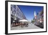 Untermarkt Marketplace, Maria Hilf Church, and Street Cafes-Markus Lange-Framed Photographic Print