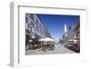 Untermarkt Marketplace, Maria Hilf Church, and Street Cafes-Markus Lange-Framed Photographic Print