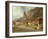 Unterseen, Interlaken: Autumn in Switzerland, 1878-Benjamin Williams Leader-Framed Giclee Print