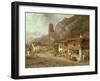 Unterseen, Interlaken: Autumn in Switzerland, 1878-Benjamin Williams Leader-Framed Giclee Print