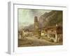Unterseen, Interlaken: Autumn in Switzerland, 1878-Benjamin Williams Leader-Framed Giclee Print