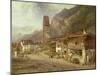 Unterseen, Interlaken: Autumn in Switzerland, 1878-Benjamin Williams Leader-Mounted Giclee Print