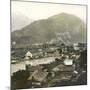 Unterseen (Switzerland), Panorama, Aar Valley-Leon, Levy et Fils-Mounted Photographic Print