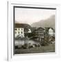 Unterseen (Switzerland), the Bridge, Circa 1865-Leon, Levy et Fils-Framed Photographic Print