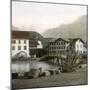 Unterseen (Switzerland), the Bridge, Circa 1865-Leon, Levy et Fils-Mounted Photographic Print