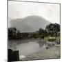 Unterssen (Switzerland), View of the Aar Massif-Leon, Levy et Fils-Mounted Photographic Print