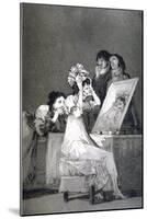 Until Death, 1799-Francisco de Goya-Mounted Giclee Print