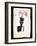 Untitle (1960)-Jean-Michel Basquiat-Framed Art Print