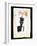 Untitle (1960)-Jean-Michel Basquiat-Framed Art Print