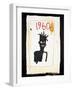 Untitle (1960)-Jean-Michel Basquiat-Framed Art Print